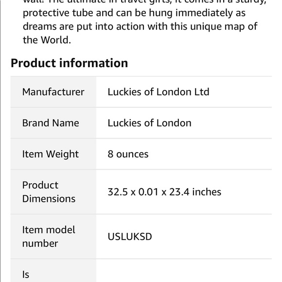 Scratch-off World Map - Picture 6 of 6